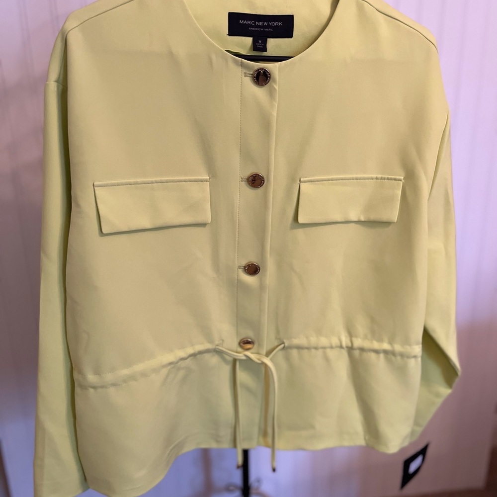 Marc New York Green Utility Jacket Relaxed Fit